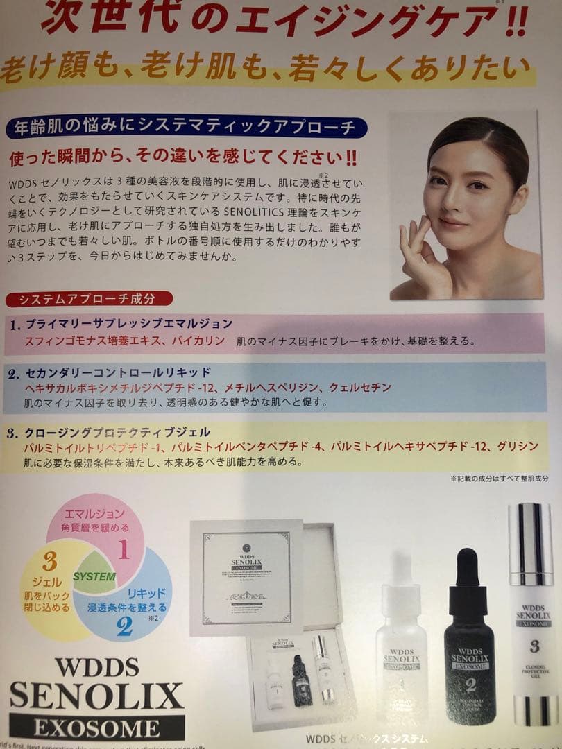 WDDS SENOLIX EXOSOME  ♪NMN♪エクソソーム