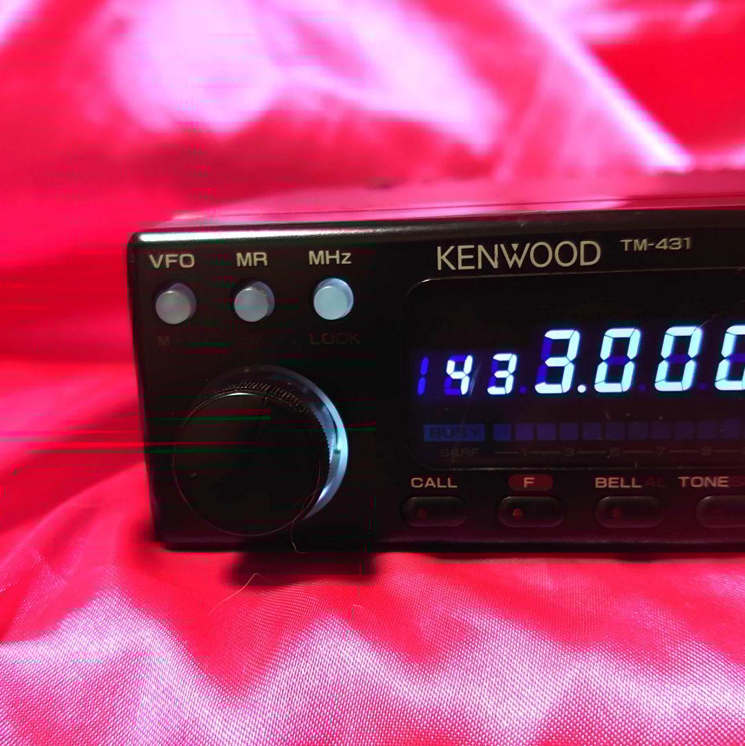 早い者勝ち‼️★KENWOOD TM-431S 430ハイパワー機★LED仕様