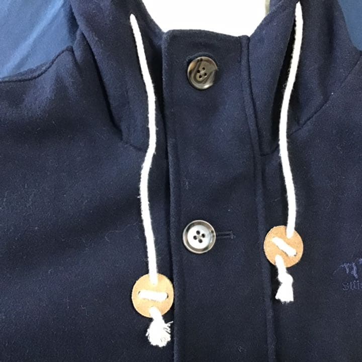 STUSSY ステューシー　ウールコート　モッズ　マウンテン　M 刺繍　M-65