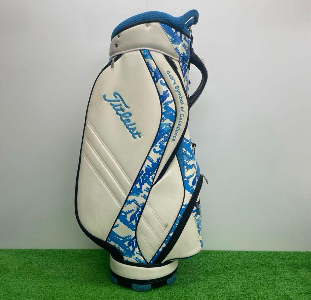 タイトリスト　titleist キャディーバック　９インチ　白