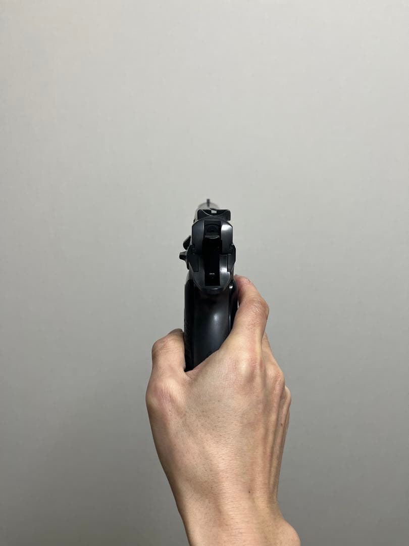 【中古　希少　木製グリップ付】カートリッジ排挟タイプCZ75 エクセレントHW