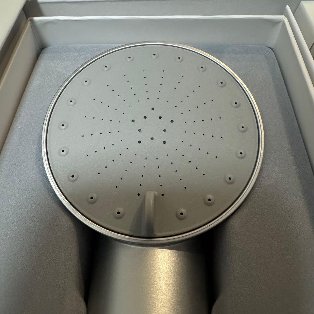 SALONIA ファインバブルクリアシャワーヘッド シルバー