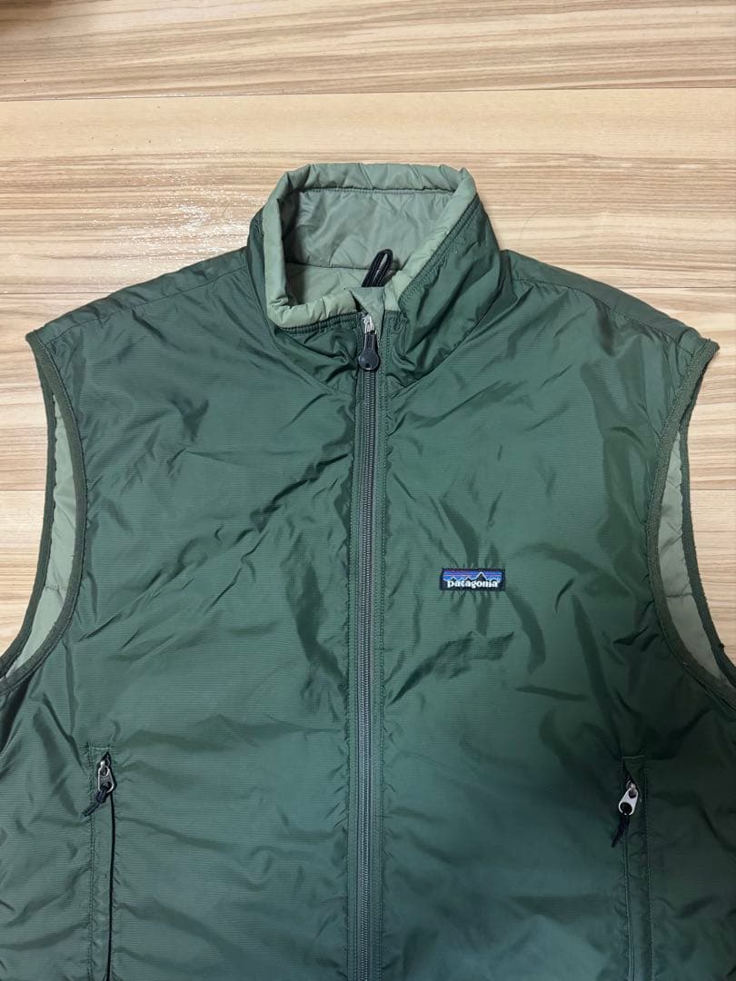 00s Patagonia パタゴニア パフボール ベスト M 中綿 グリーン