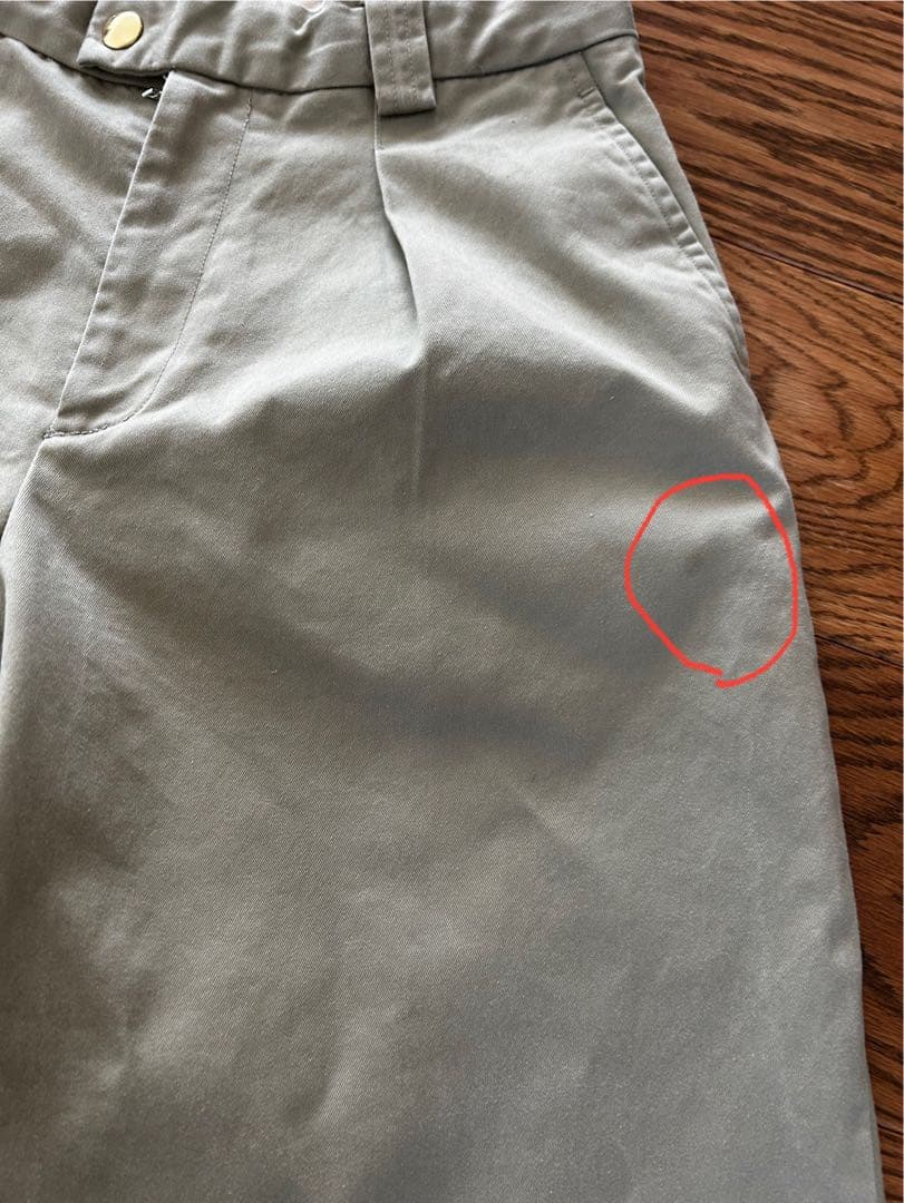 最終値下げ　FUMIKA_UCHIDA/CHINO TAPERED SLACKS