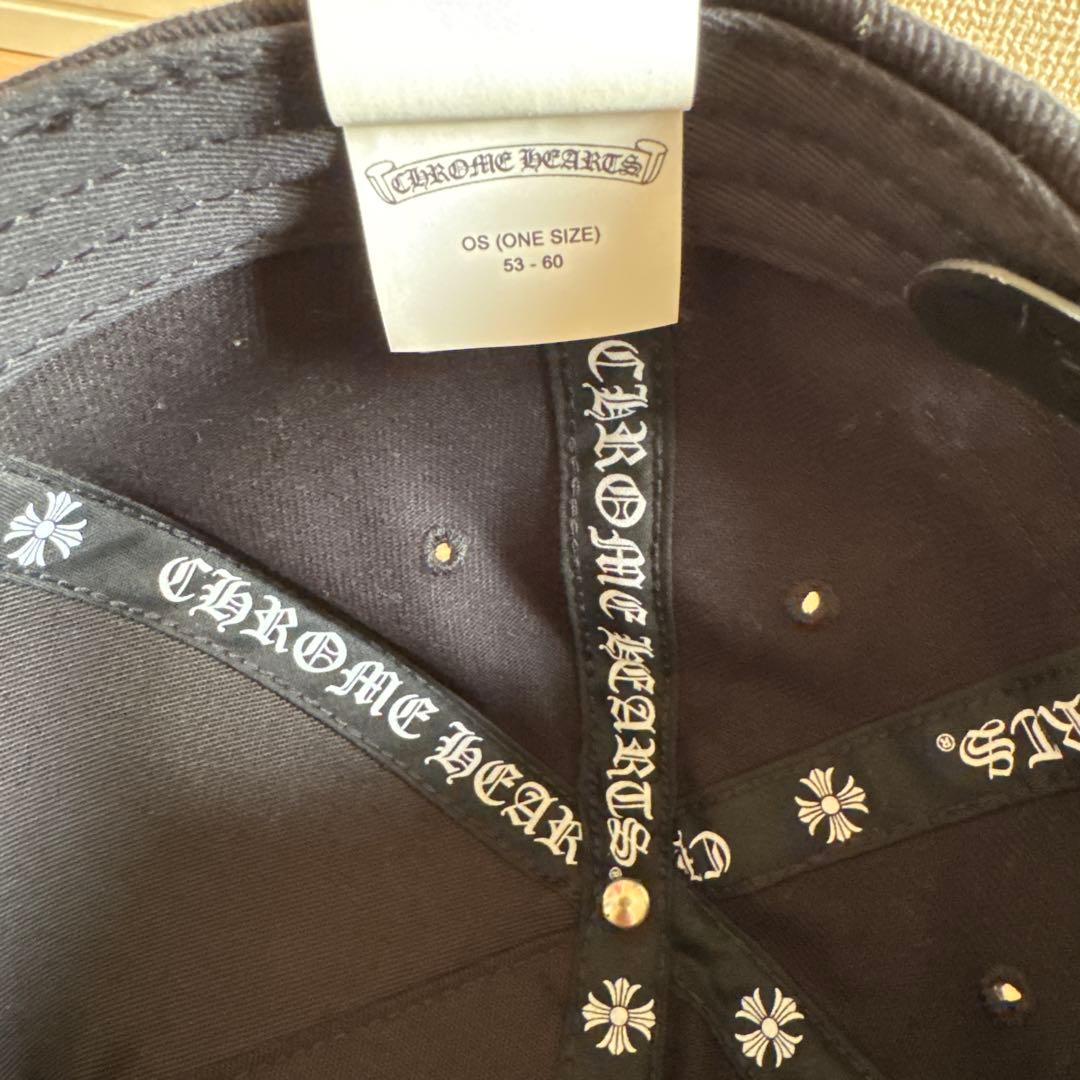【美品】CHROME HEARTS クロス　キャップ