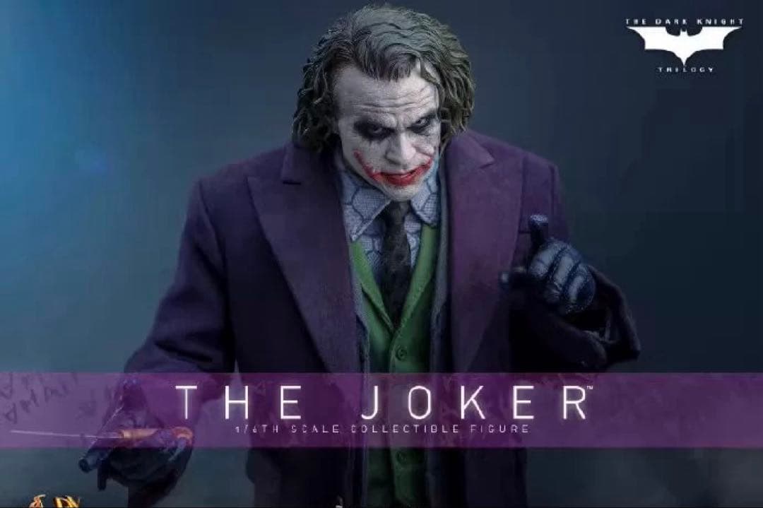 ホットトイズ植毛版1/6 ダークナイト・トリルジージョーカーDX33