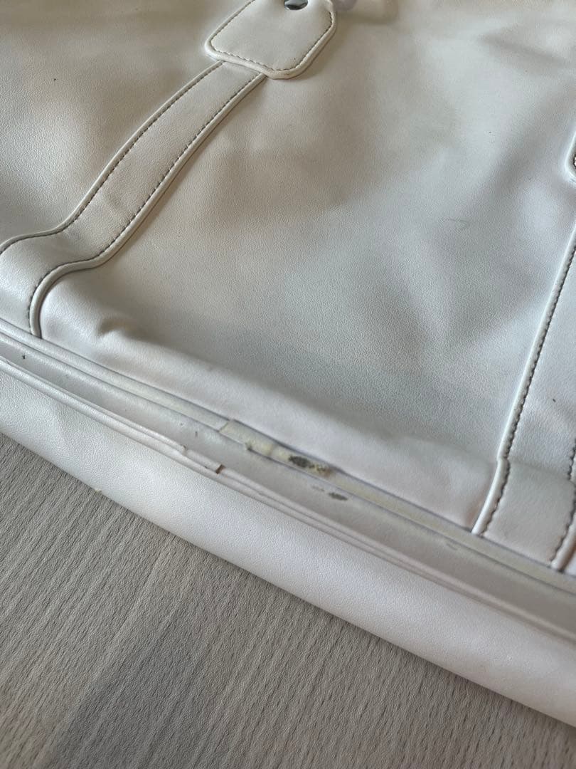 COMME des GARCONSホワイトトートバッグ