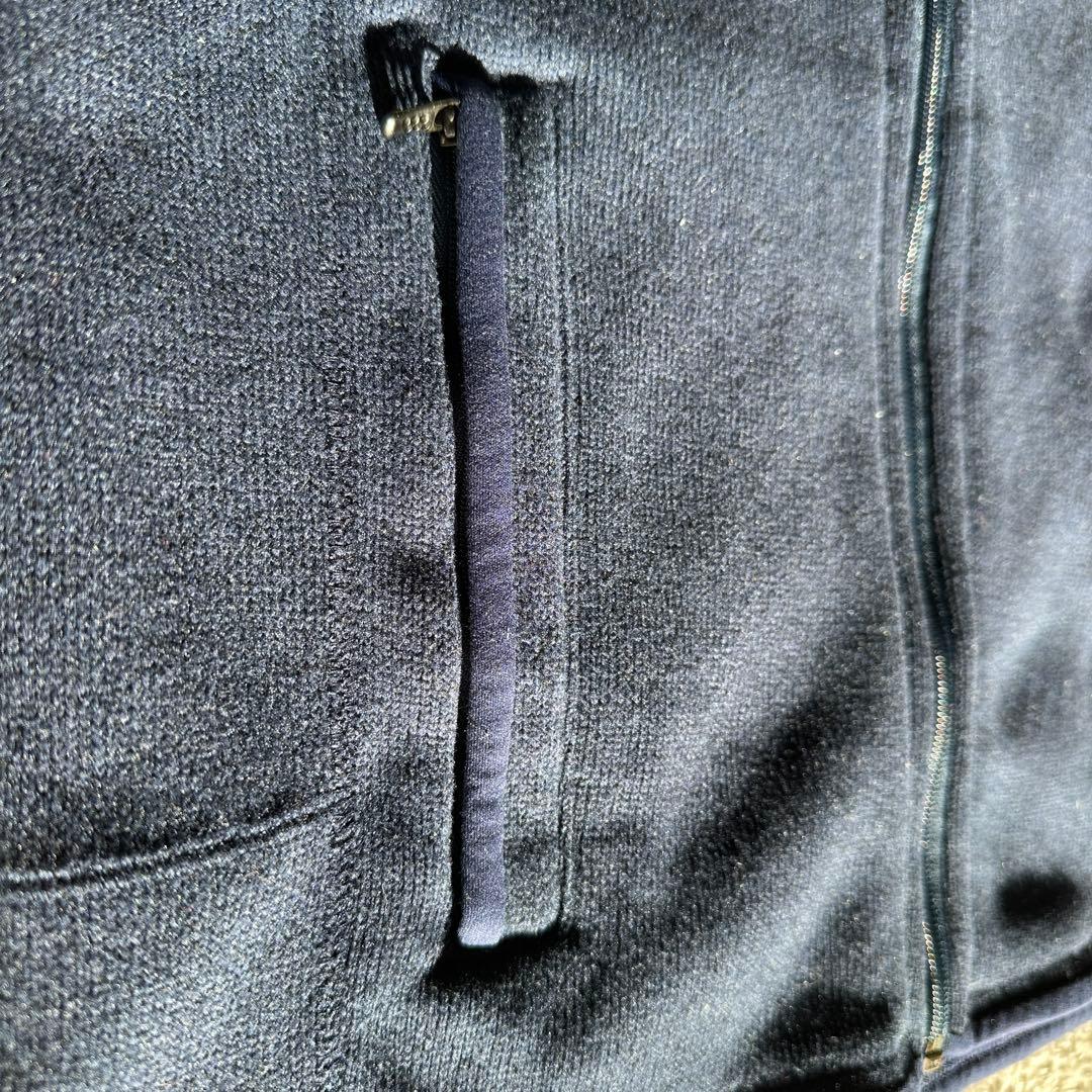【極美品】patagonia フリースベスト ネイビー M