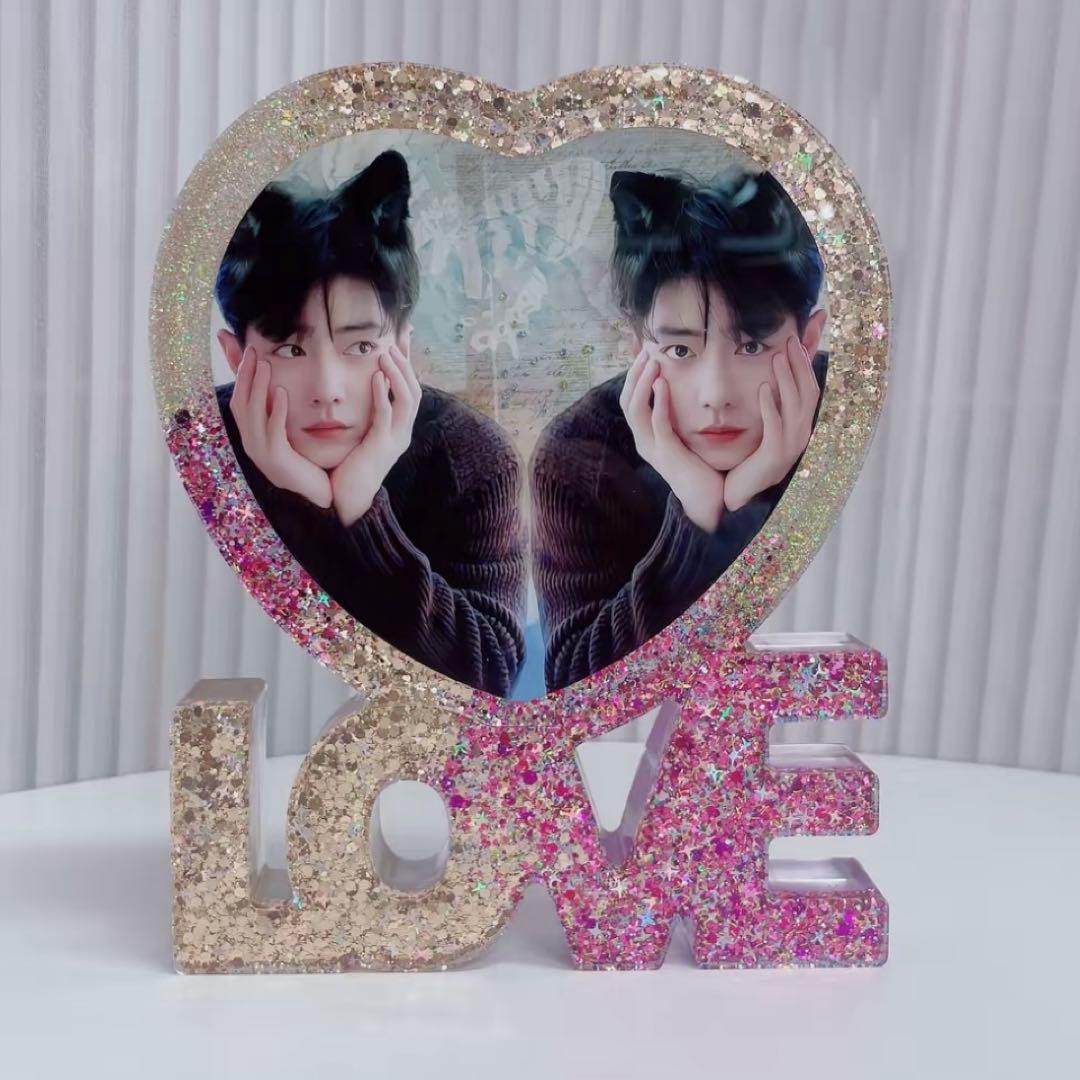 新作 肖戦 超大Loveスタンド　置物 8点セット❣️確認用❣️0108