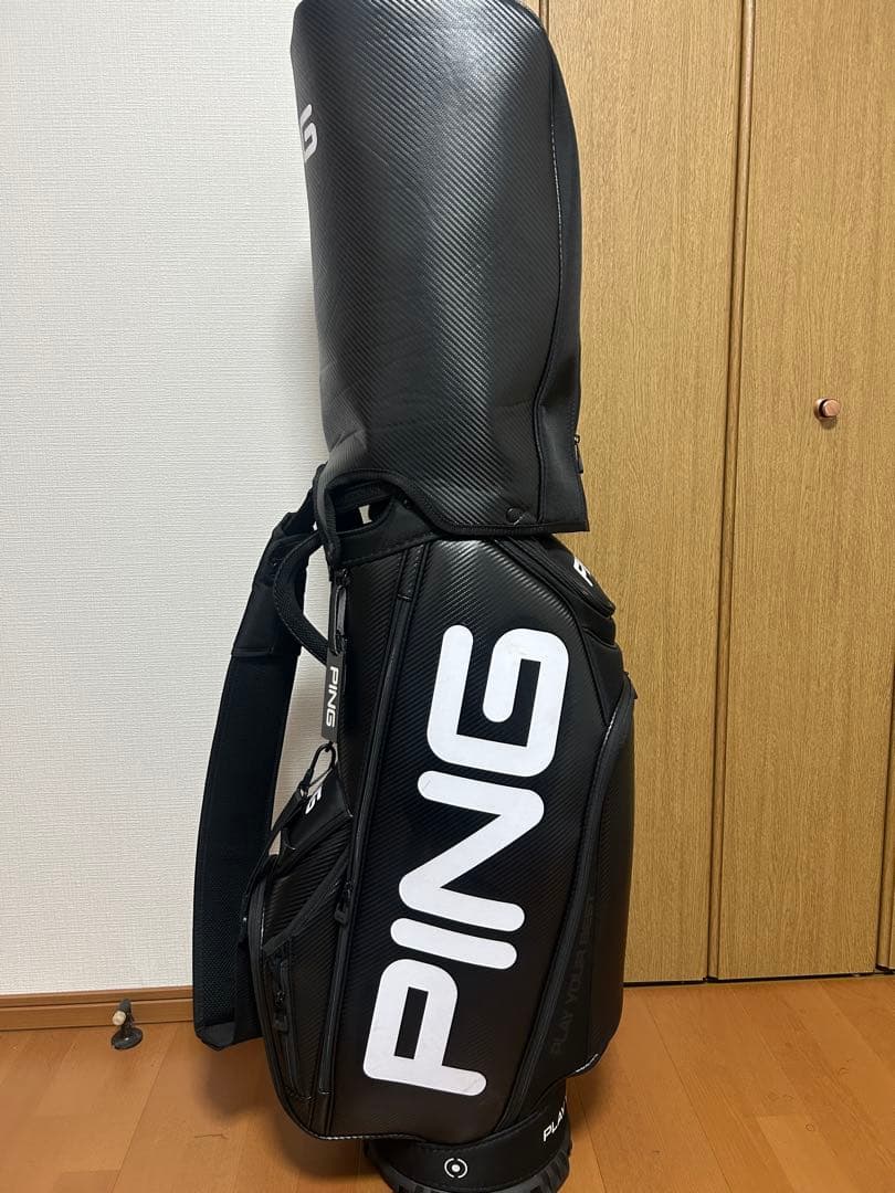 PING ブラック キャディバッグ