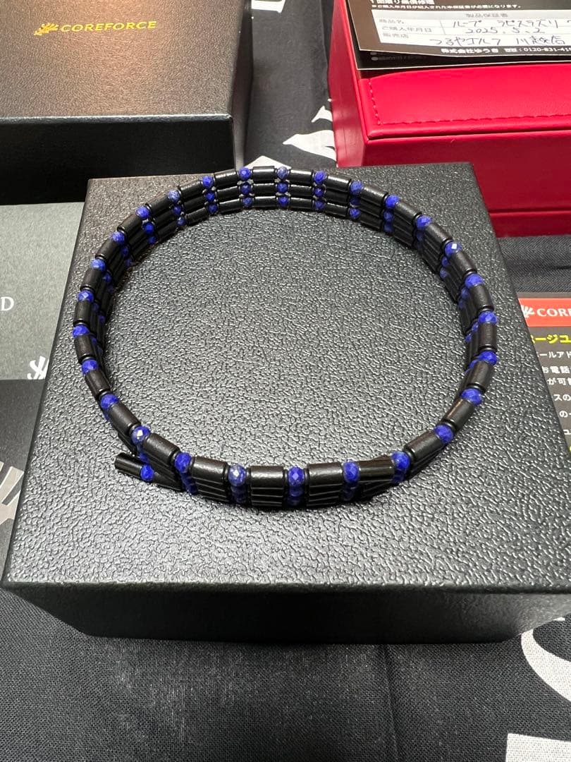 COREFORCE マットブラック×ブルー