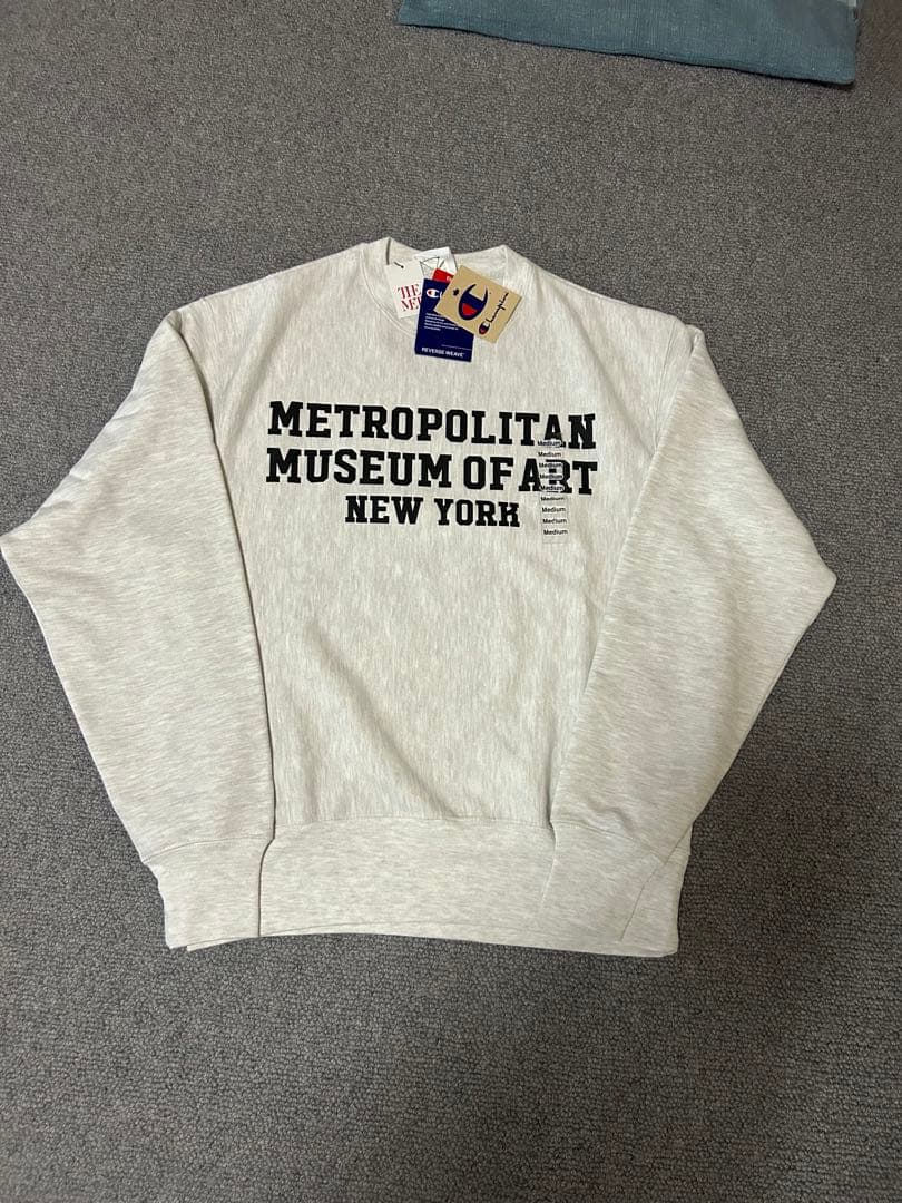 チャンピオン　メトロポリタンミュージアム　スウェット