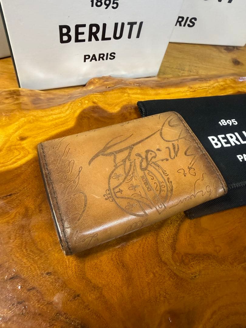 Berluti 名刺入れ カードケース ヴェネチアレザー スクリット