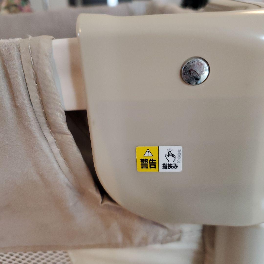 アップリカ ココネルエアープラス ベビー ベッド シュークリーム GR