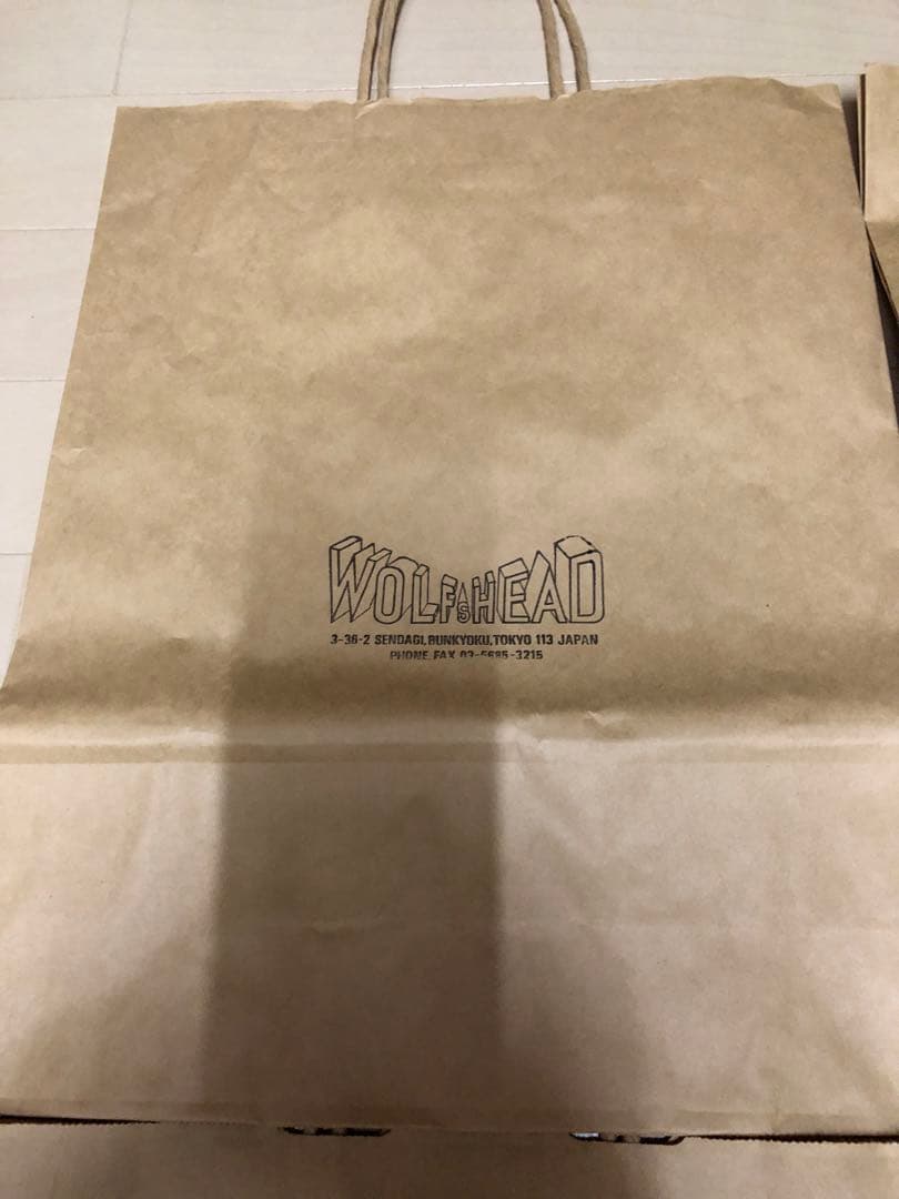 ウルフズヘッド紙袋