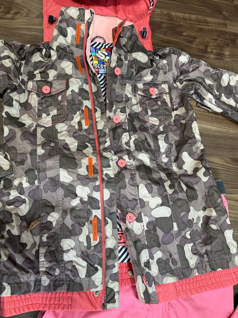 SISTA.J スノーボードウェア　カモフラージュ　M