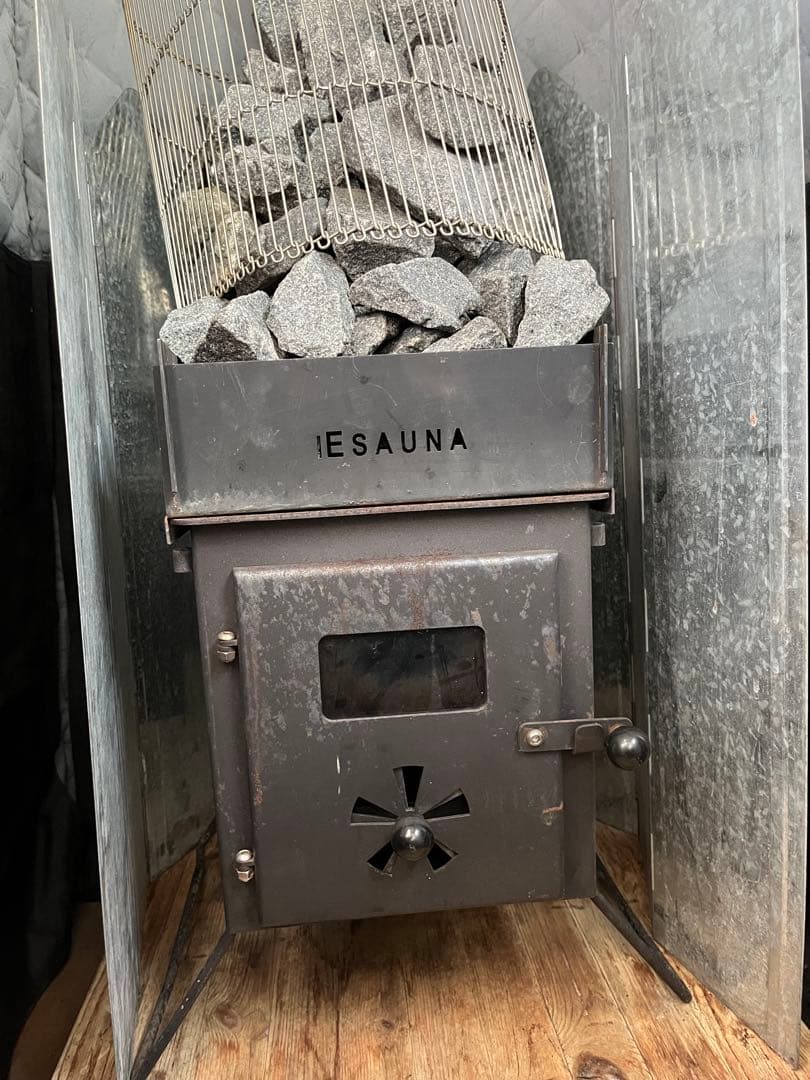 IESAUNA HEAT＋Set(カバー、天板、鉄板、燃料、底上げ台等)