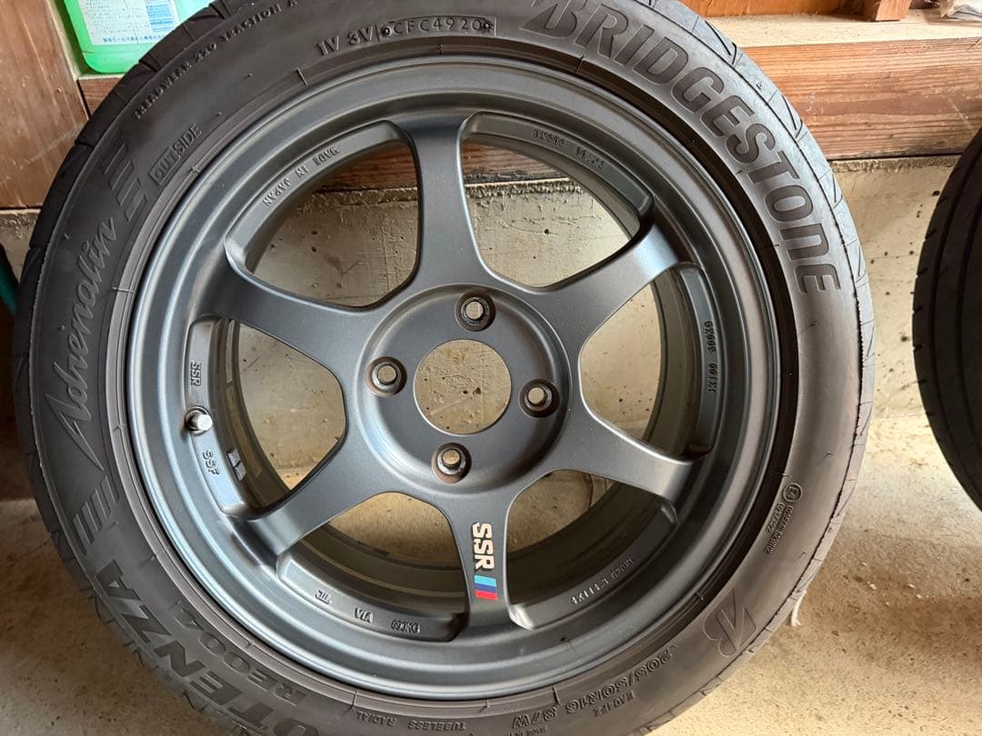 SSR 16インチ ホイールセット タイプC 4穴　114.3