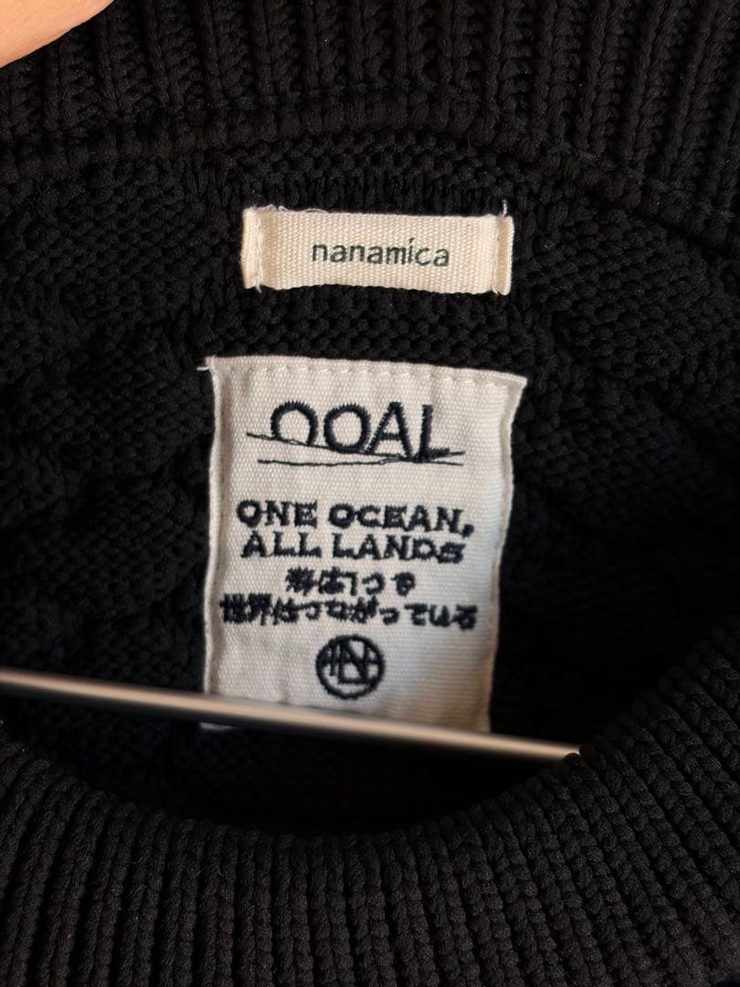 nanamica ナナミカ Crew Neck Sweater M