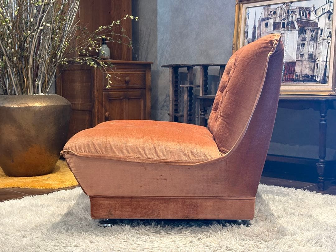 maruni マルニ 1人掛けソファ 1Pソファ ファブリック ビンテージ IG