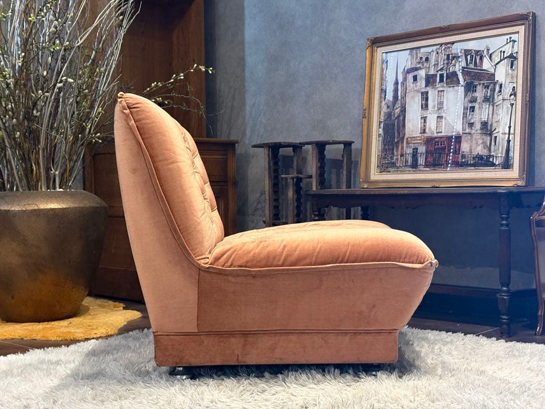 maruni マルニ 1人掛けソファ 1Pソファ ファブリック ビンテージ IG