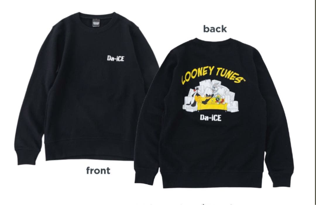 Da-iCE × LOONEY TUNES スウェット　ブラック　M