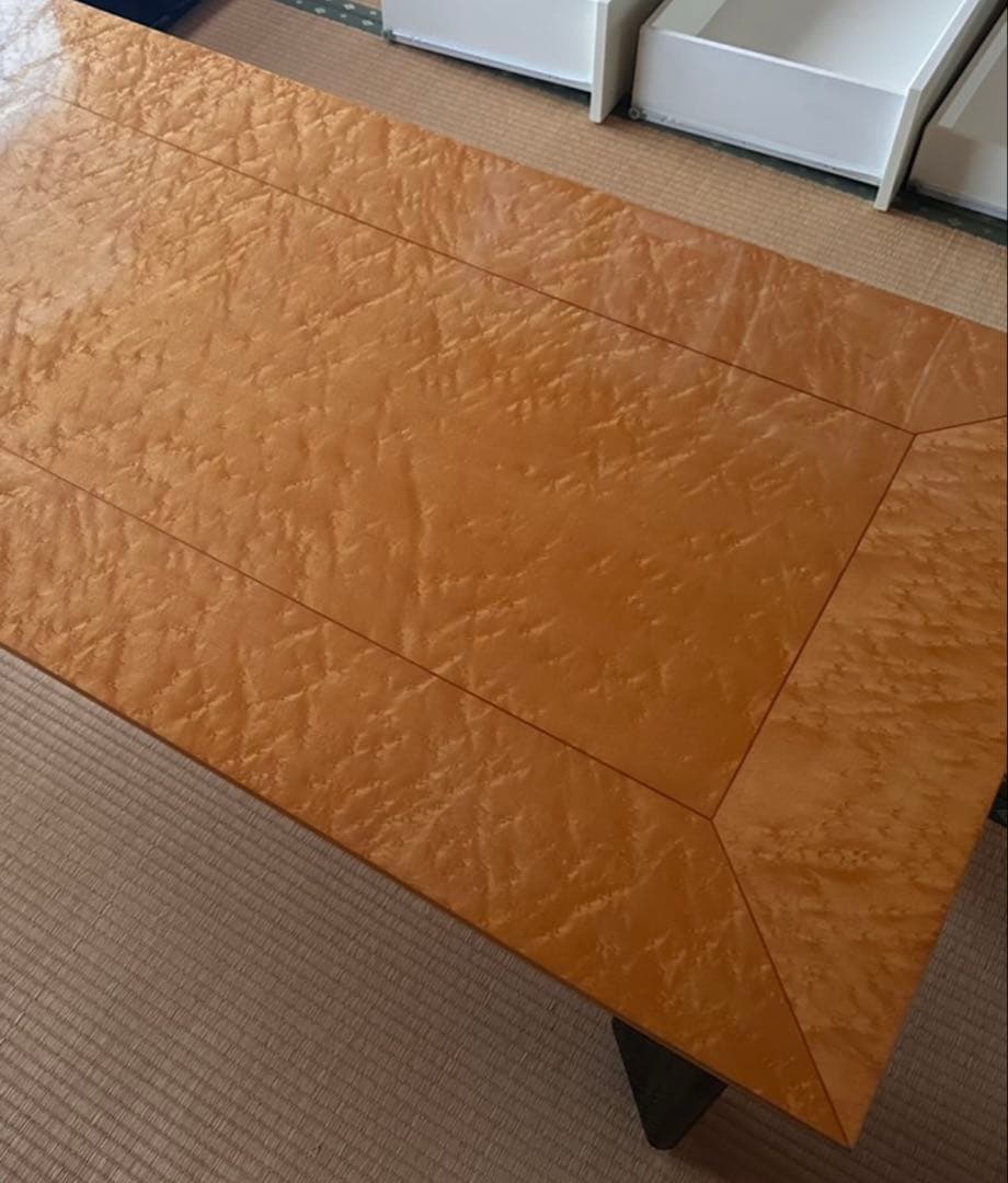 大塚家具　スプレンダーセンターテーブル　ブラック4脚