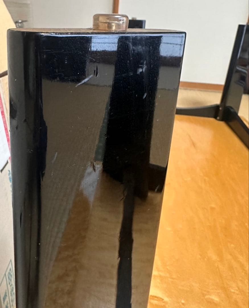 大塚家具　スプレンダーセンターテーブル　ブラック4脚