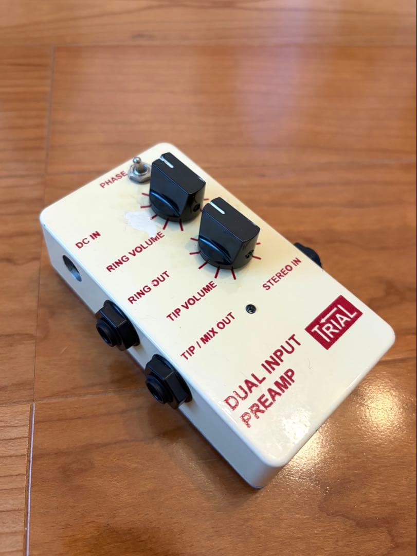 TRIAL DUAL INPUT PREAMP（Dual PU専用シールド付）