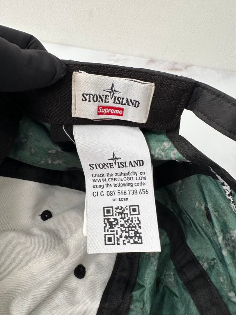 帽子 Supreme 20AW Stone  Nylon 6-Panel
