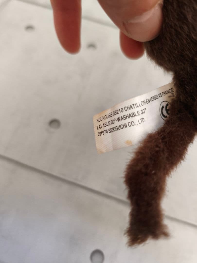 6/1/9　モンチッチ ぬいぐるみ　ajena　マスコット　キーチェーン