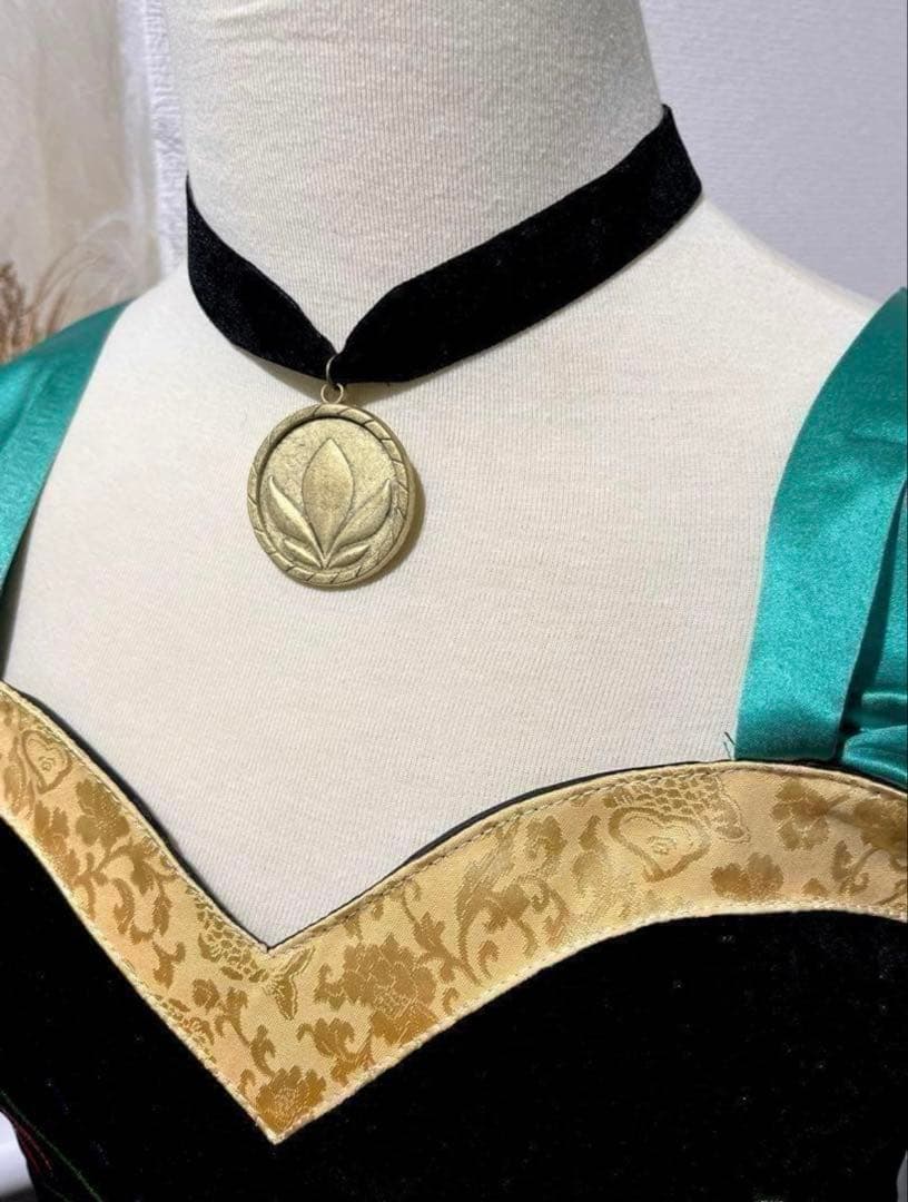 S】　アナ コスプレ アナ雪 風 大人 仮装 　衣装　ハロウィン　ディズニー