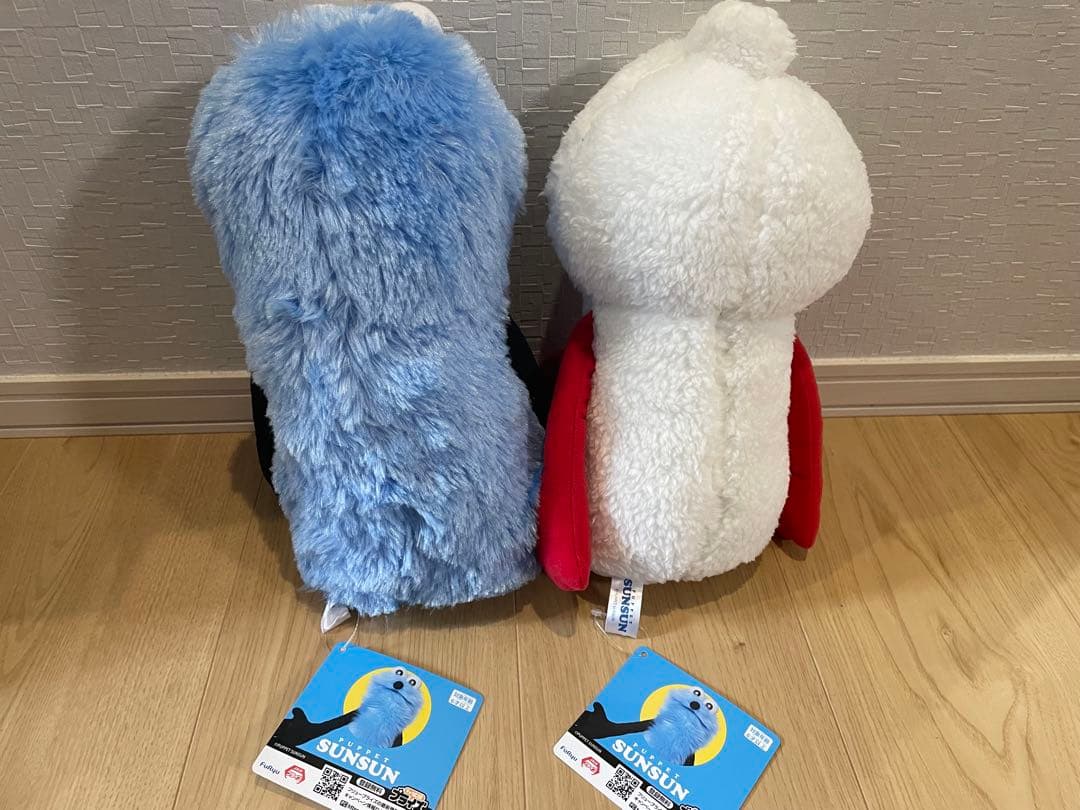 パペットスンスン　おすわりBIGぬいぐるみ　2種セット