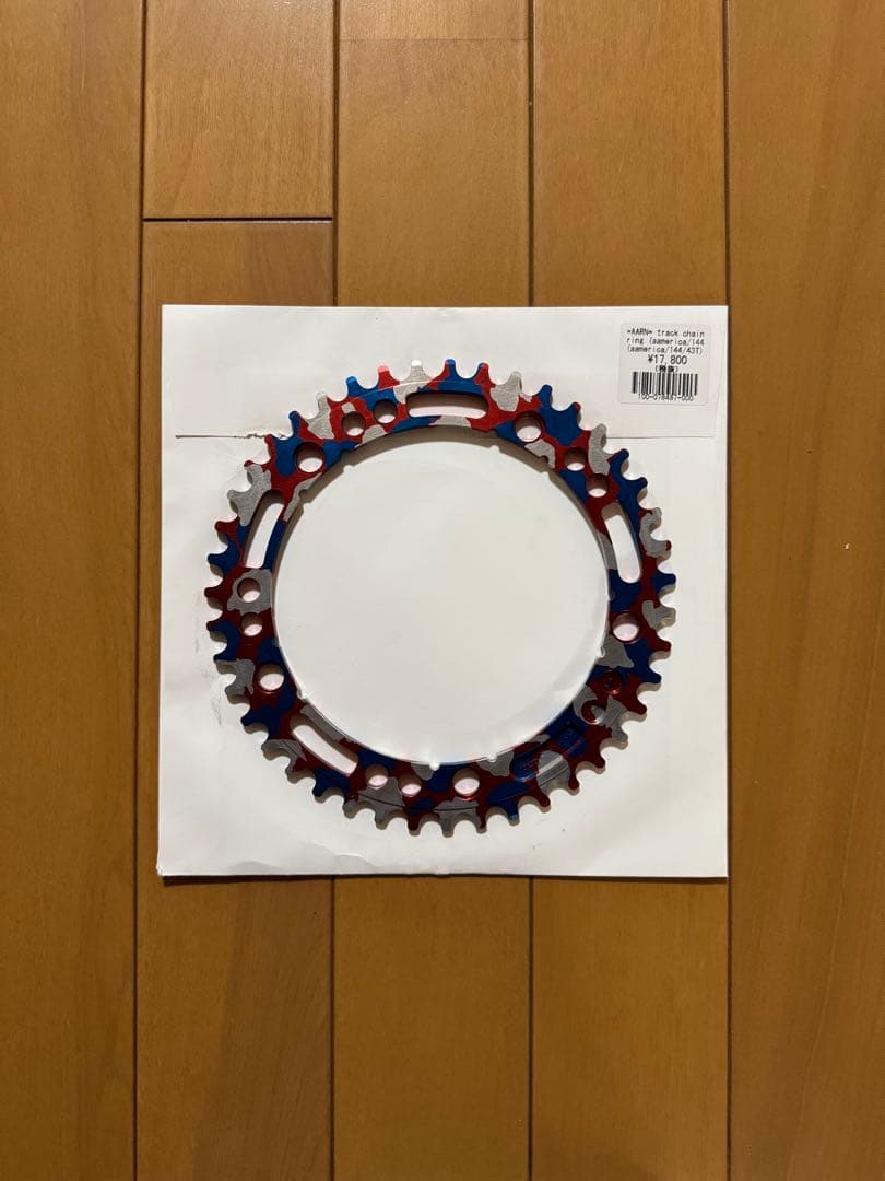 新品 aarn Chainring - Trico Camo/43T 144