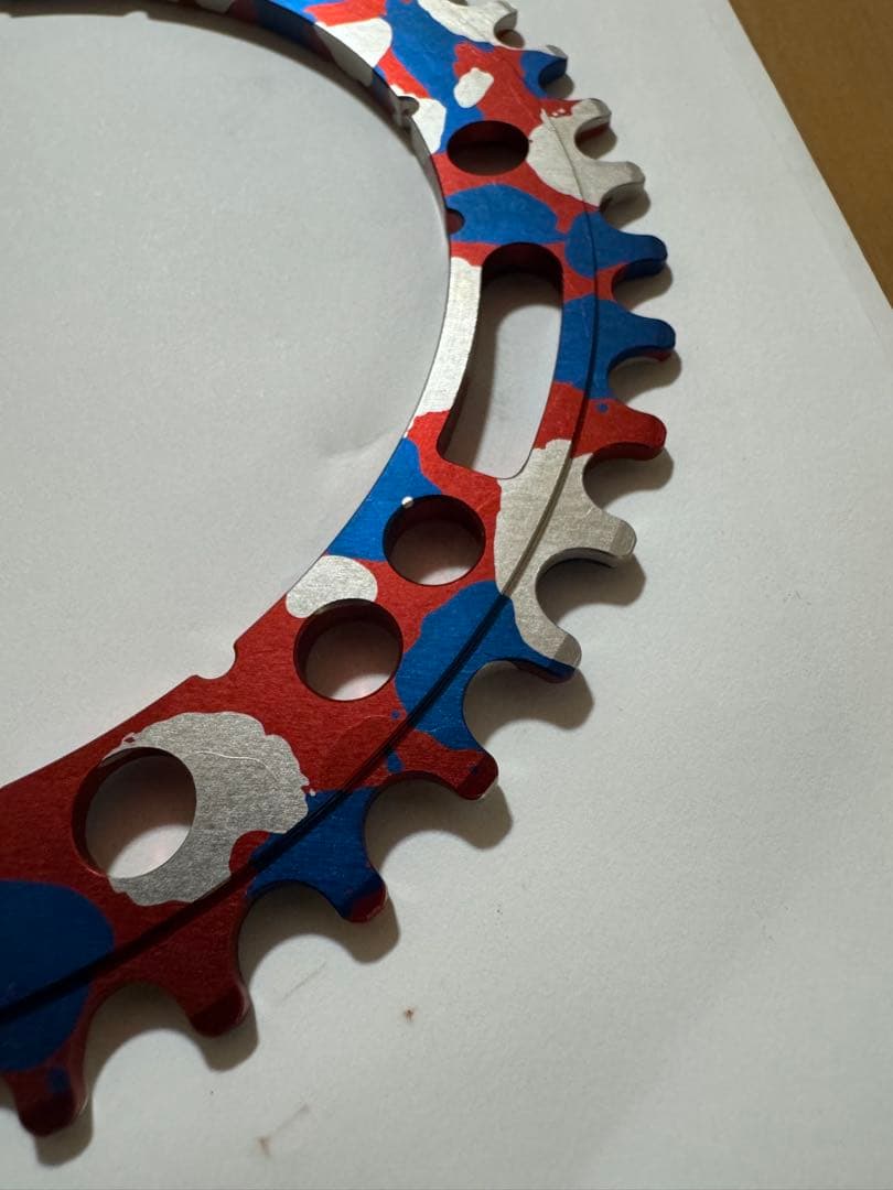 新品 aarn Chainring - Trico Camo/43T 144