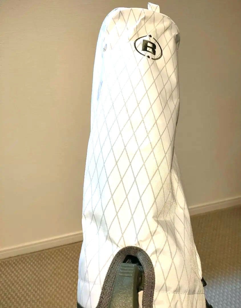 【美品】BRIEFING ブリーフィングセルフスタンドバッグ ホワイト