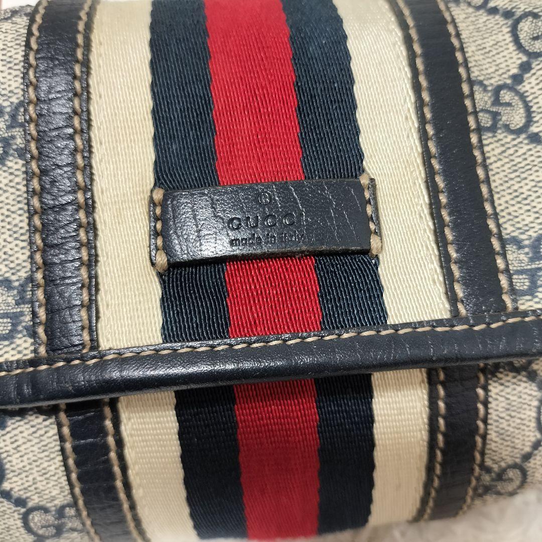 グッチ GGスプリーム シェリーライン ウエストポーチ 152597