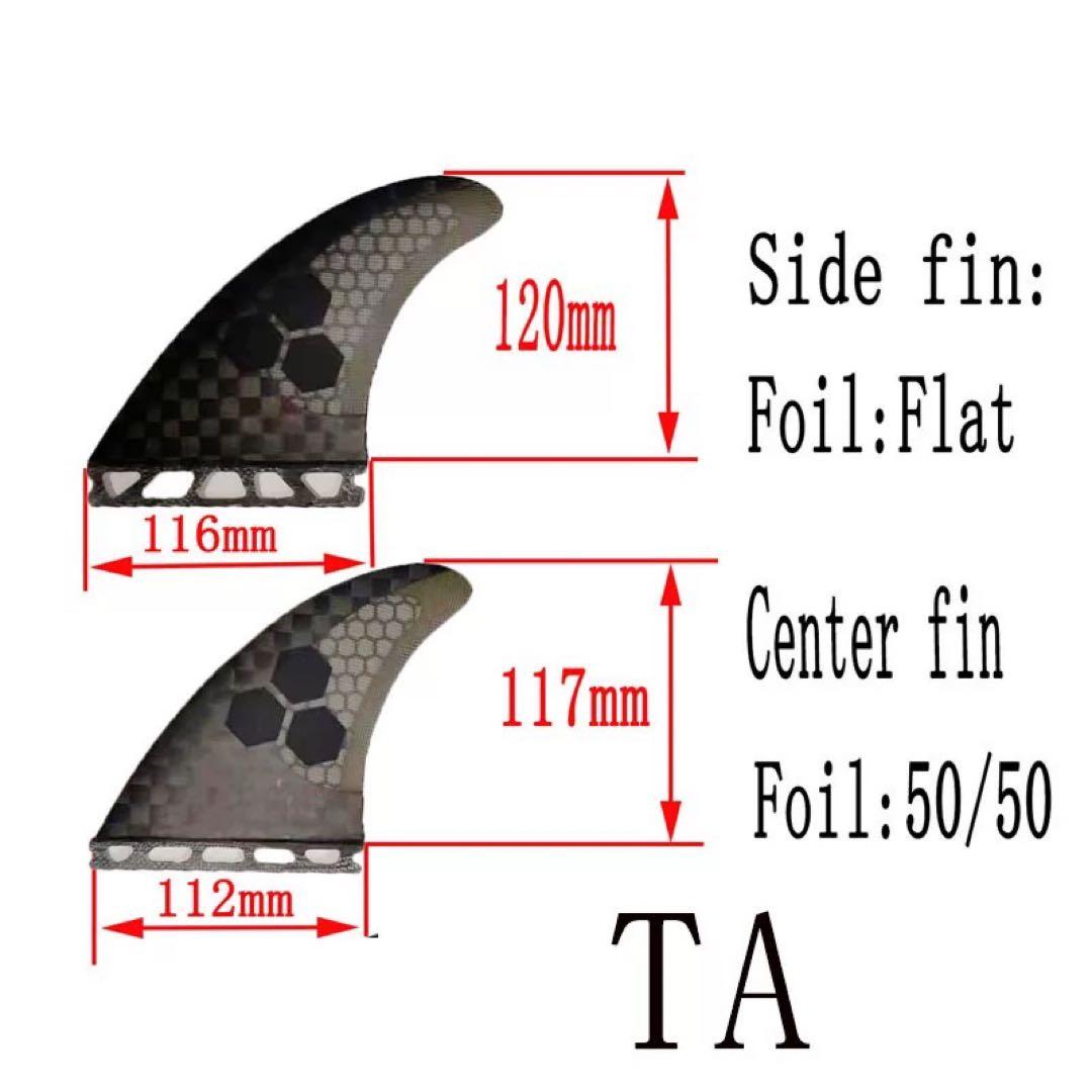 未使用　futures TA-L サーフボードフィンセット