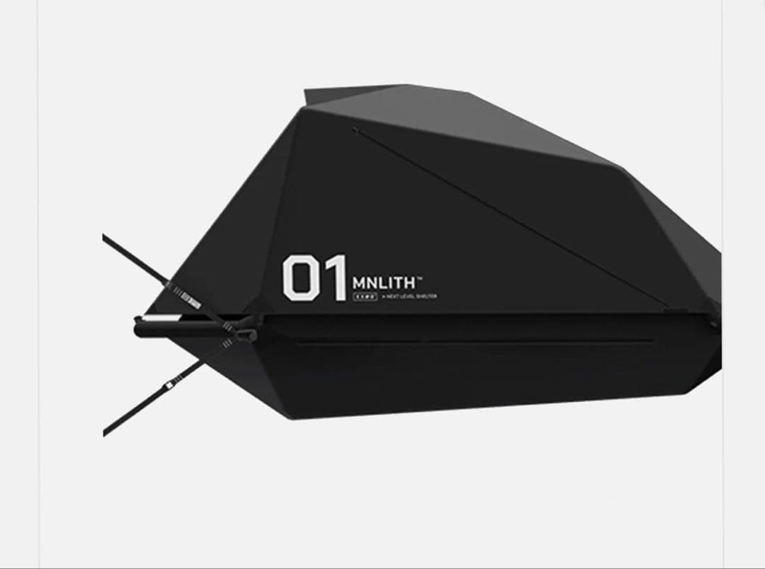 EXOD MONOLITH BLACK エアフレームテント&ハンモック中古