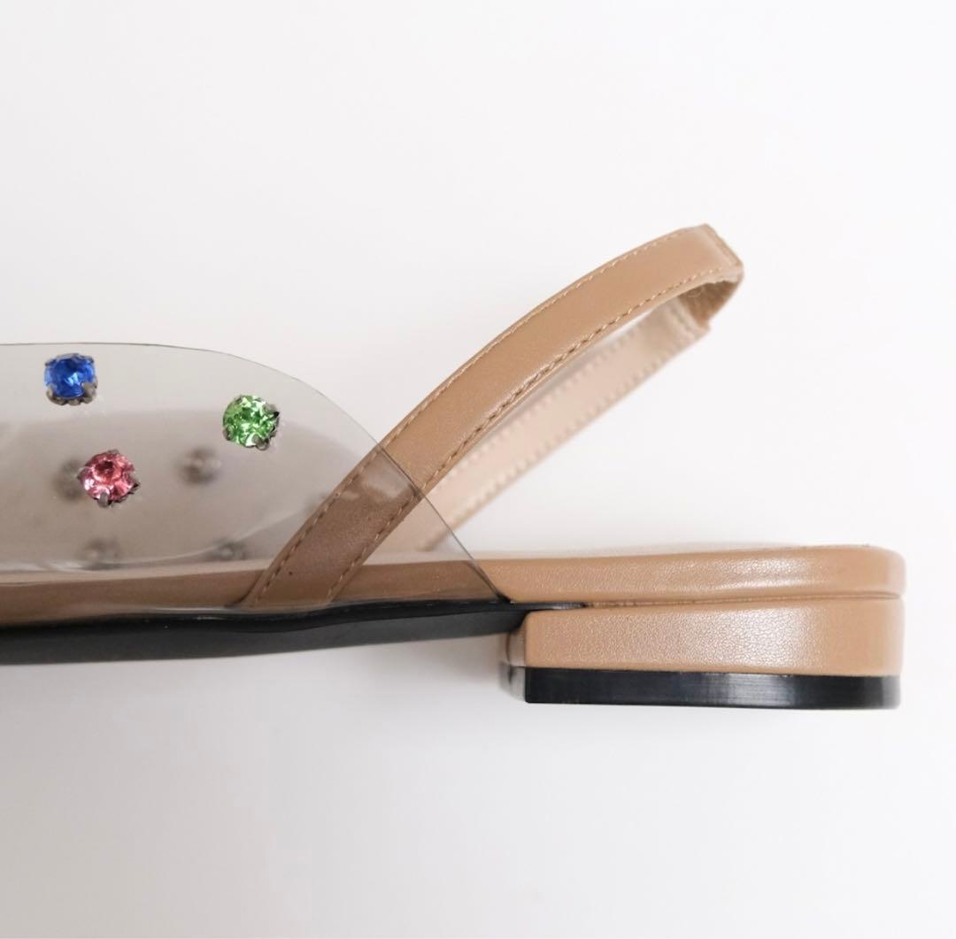 【最値下げ】searoomlynn ビジュークリアミュール　新品