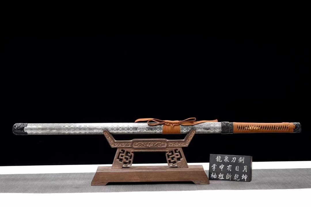 竜血唐剣（金属鞘）古兵器 武具　刀装具　日本刀　模造刀 居合刀