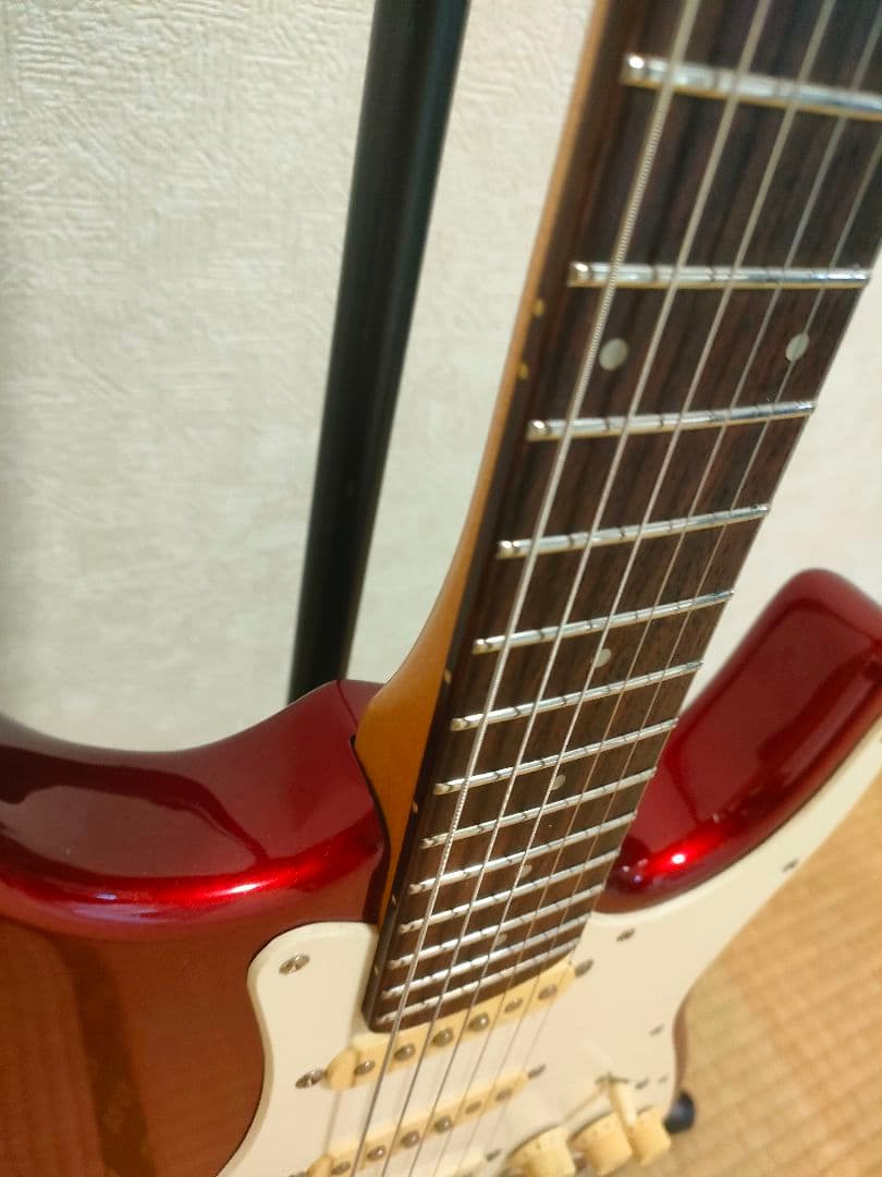 AriaPro II Fullerton エレキギター レッド アリアプロ2