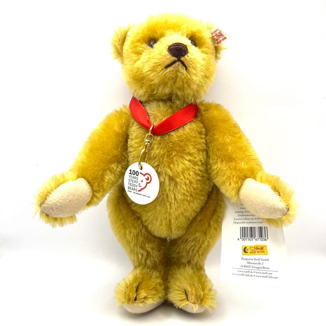 【希少】Steiff シュタイフ 生誕100周年 アニバーサリー テディベア