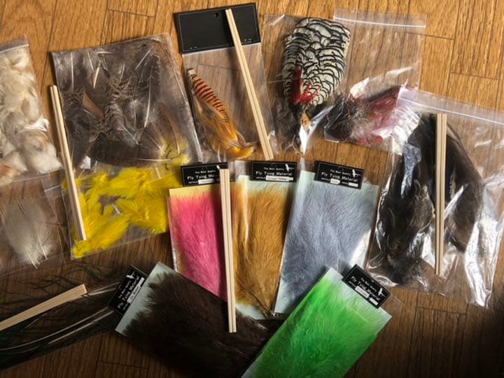 『匿名配送』フライフィッシングマテリアル大量