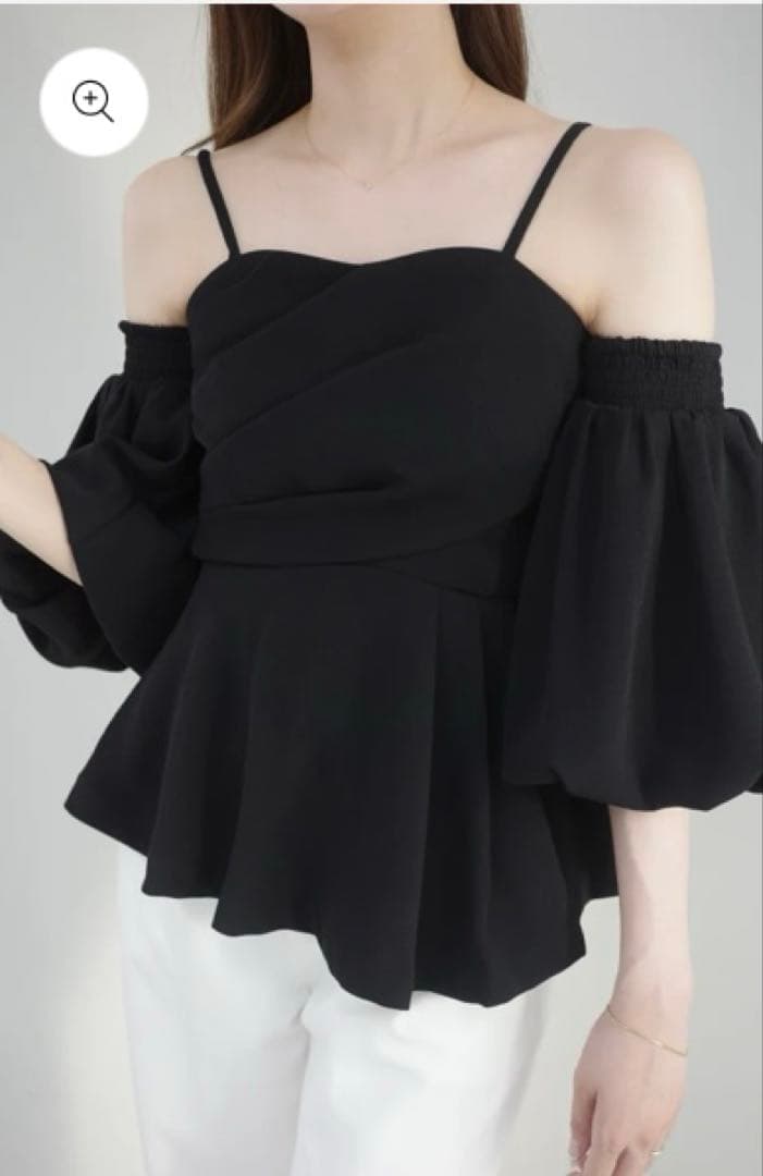 f*f様 バルーンスリーブ2wayキャミソールトップス　/ polaura