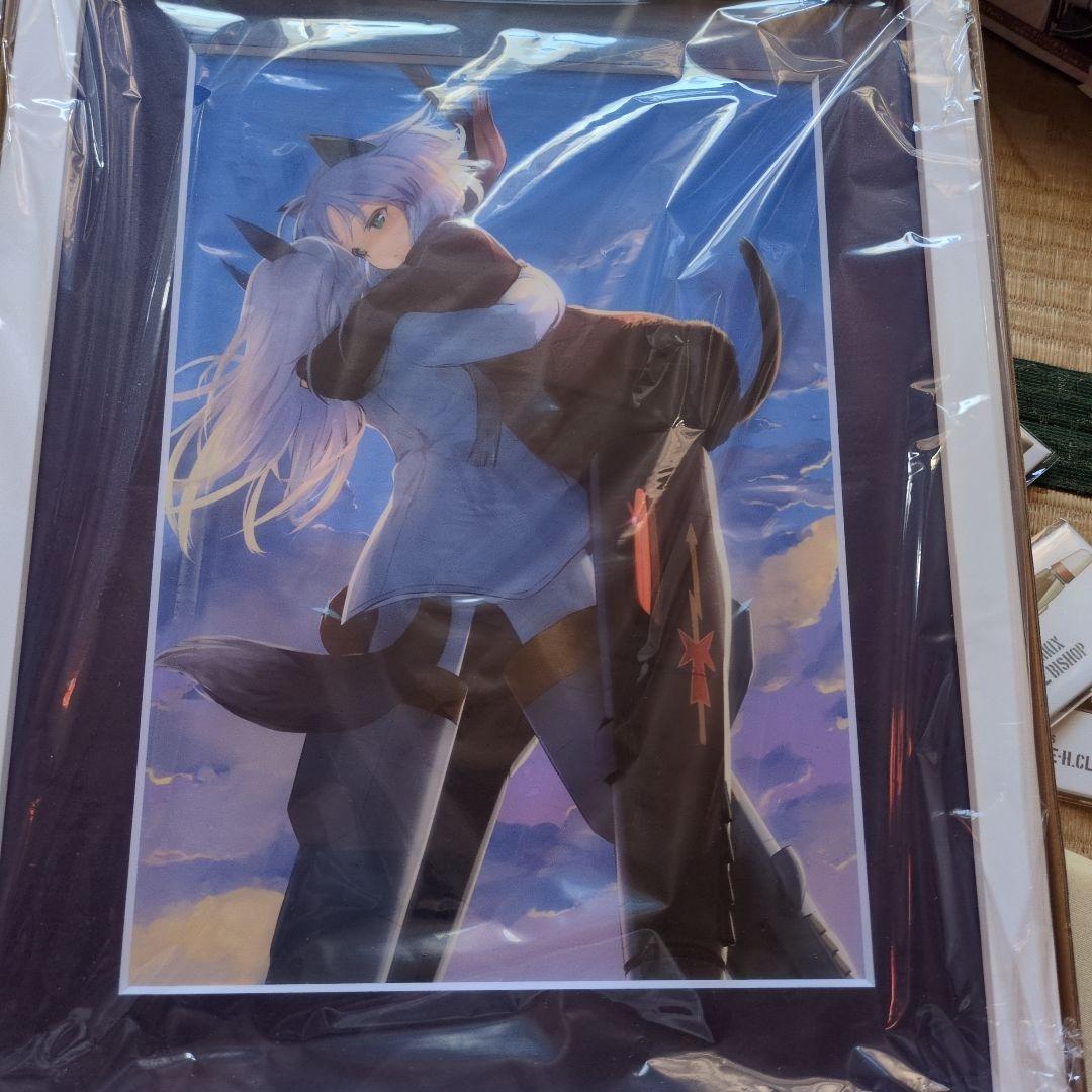 ストライクウィッチーズ　エイラ　サーニャ　複製原画　くじ　S