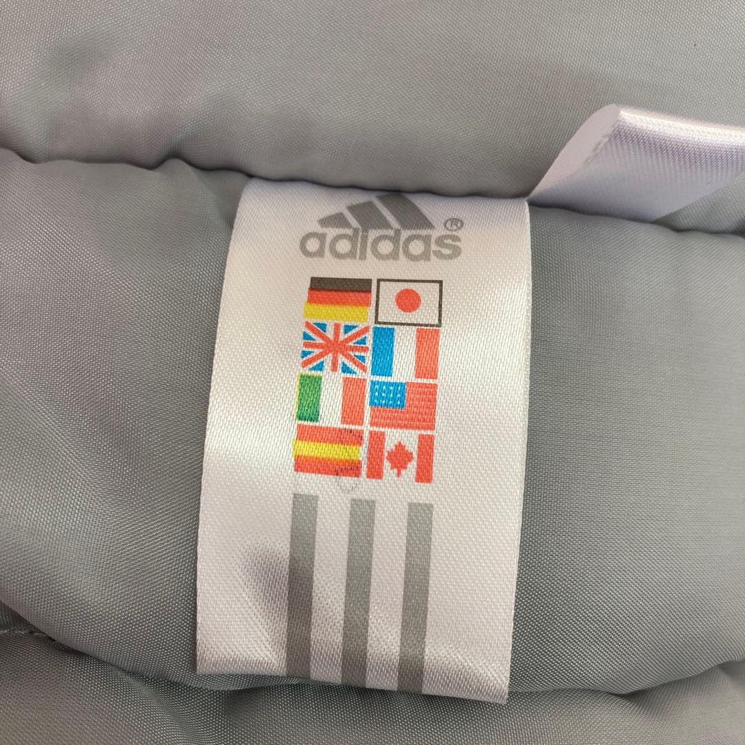 G123 adidas メンズベンチコート L グレー