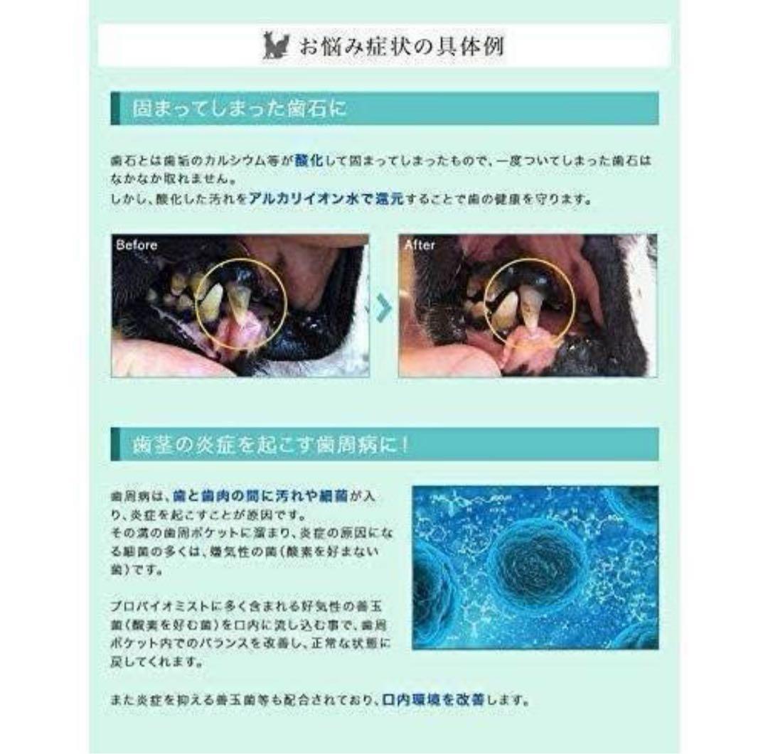 プロバイオミスト 犬、猫 口臭予防 スプレー80ml 5本セット 正規品