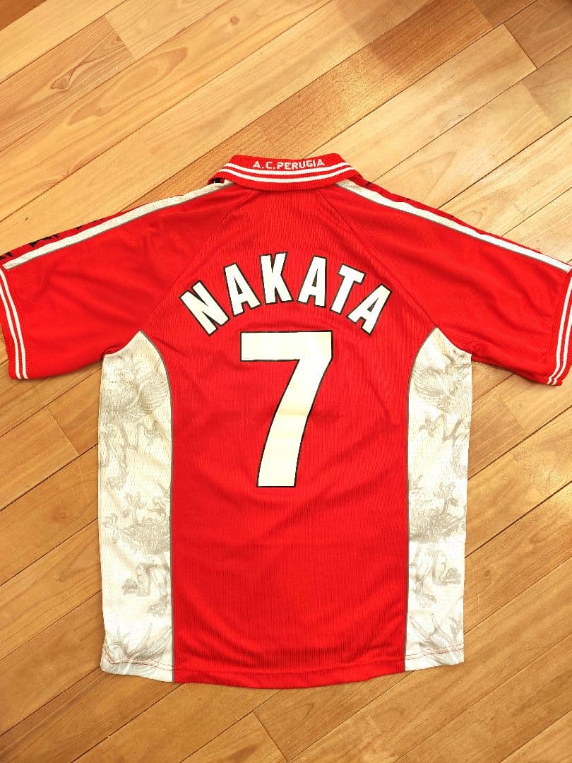 ペルージャ③　セリエA　イタリア　中田　日本代表　上下セット