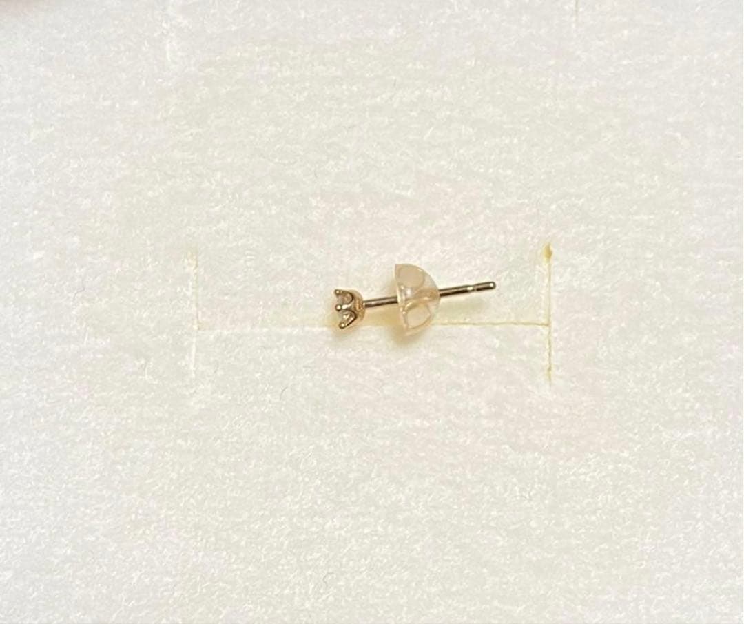 最終価格　オレフィーチェ　 ピアス　ダイヤモンド　 片耳　ミルククラウン